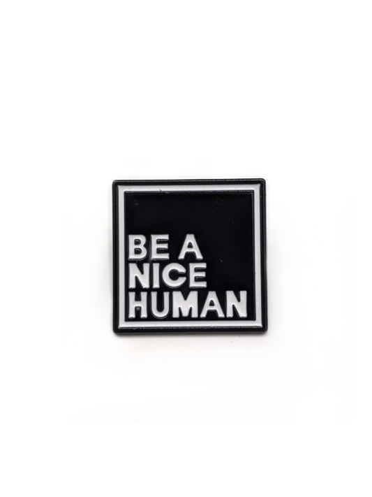 Hat Pin - Be A Nice Human