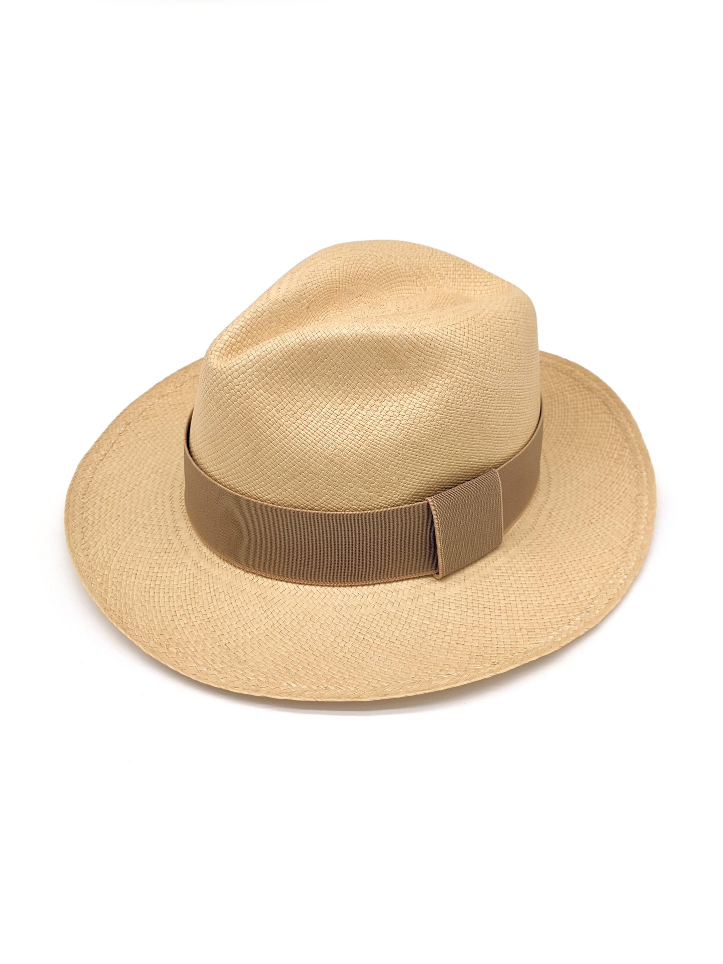 Natural Panama with Beige Band