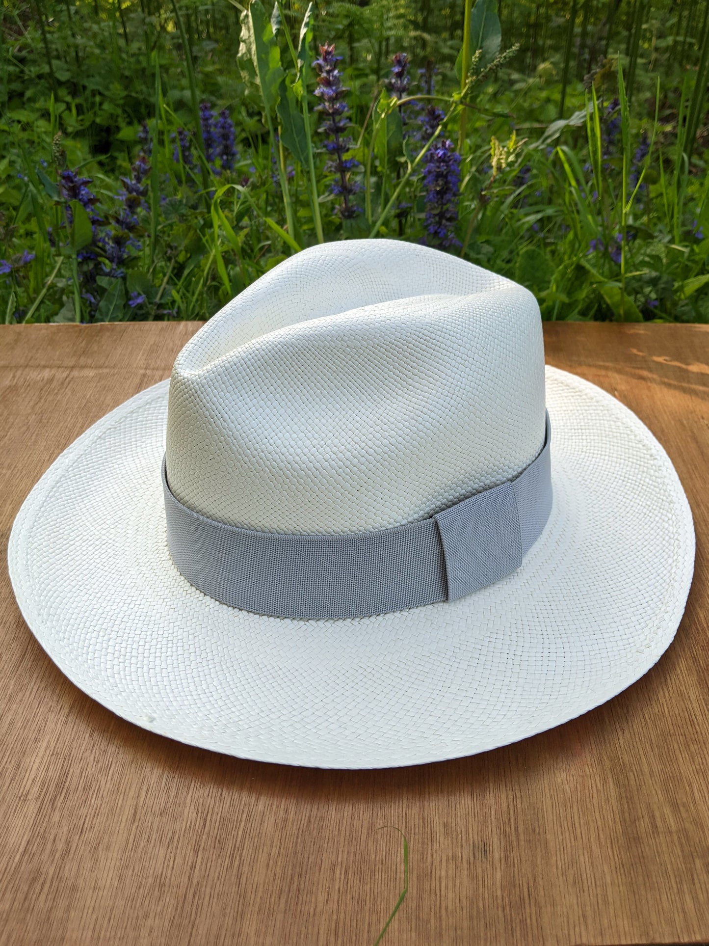Interchangeable Panama Band - Light Grey