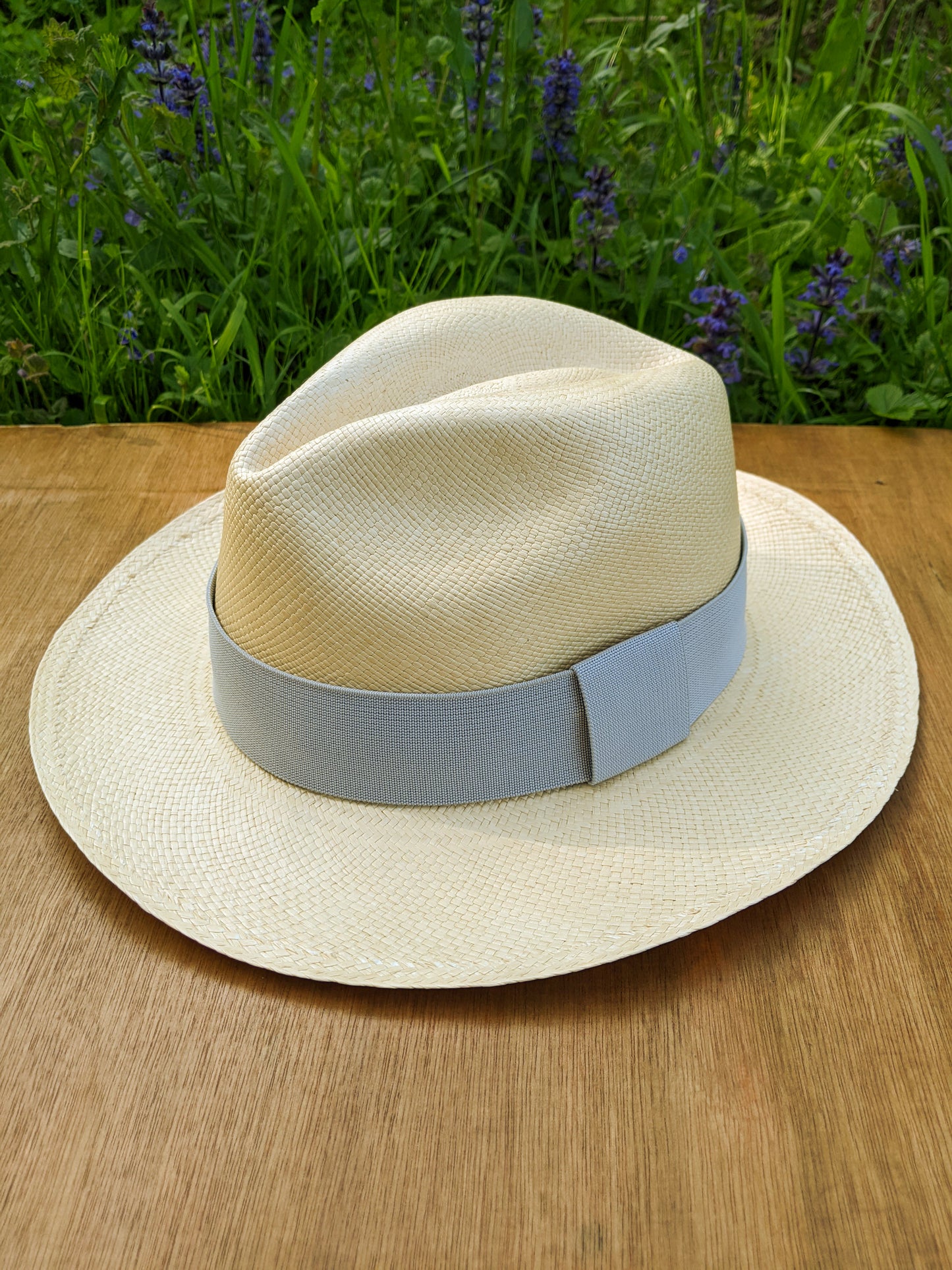 Interchangeable Panama Band - Light Grey