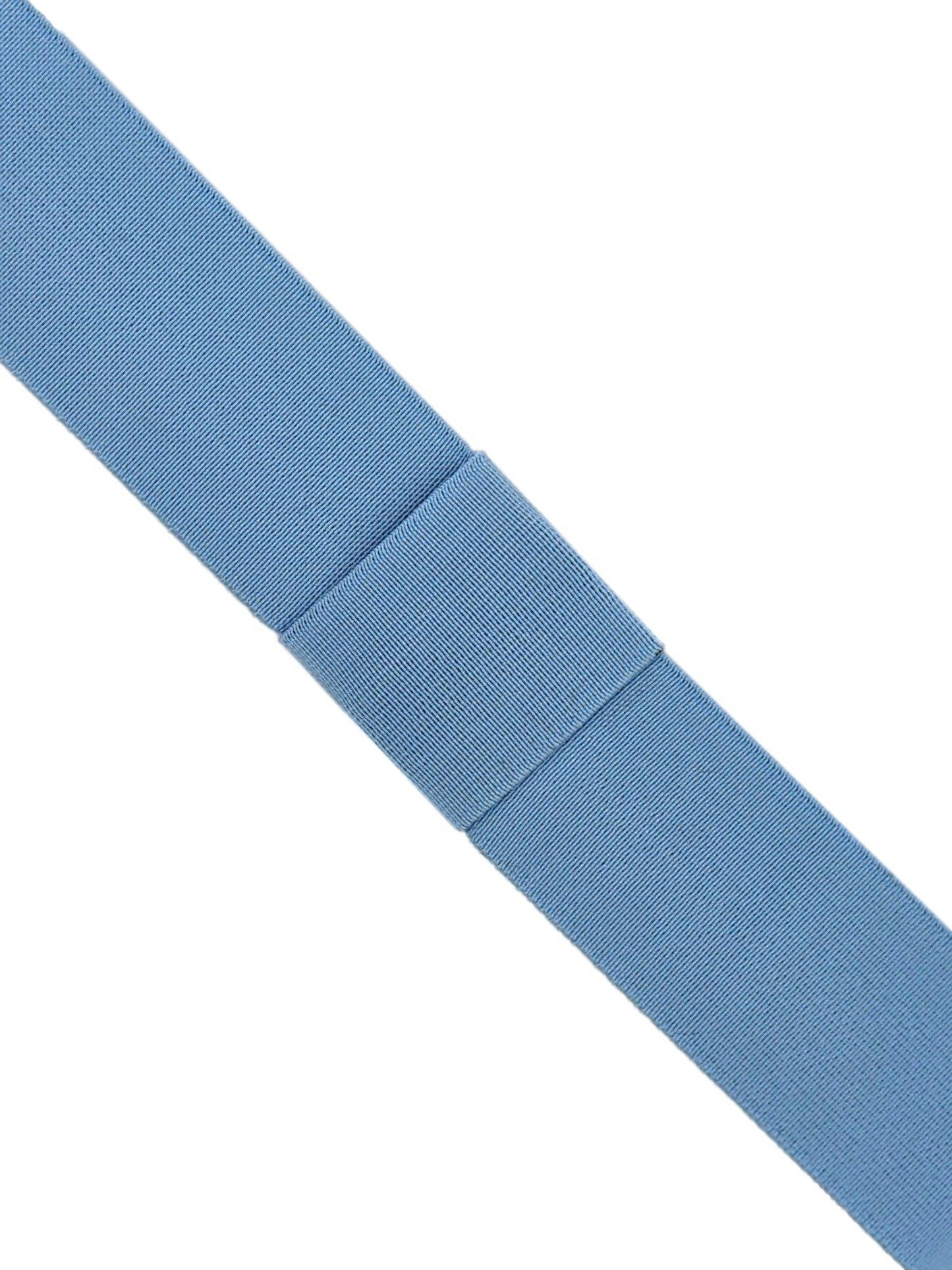 Brown Panama with Sky Blue Band