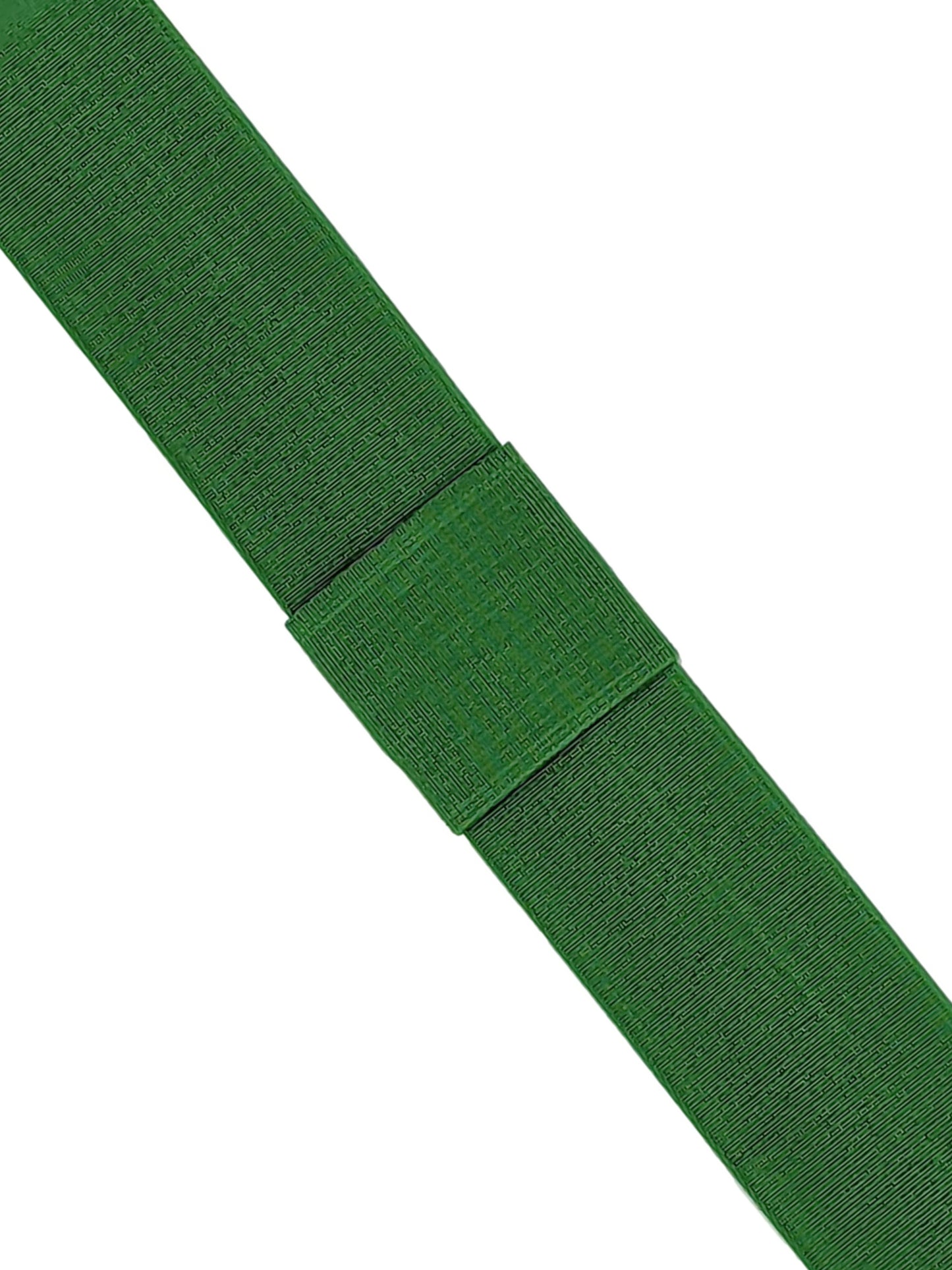 White Panama with Green Band