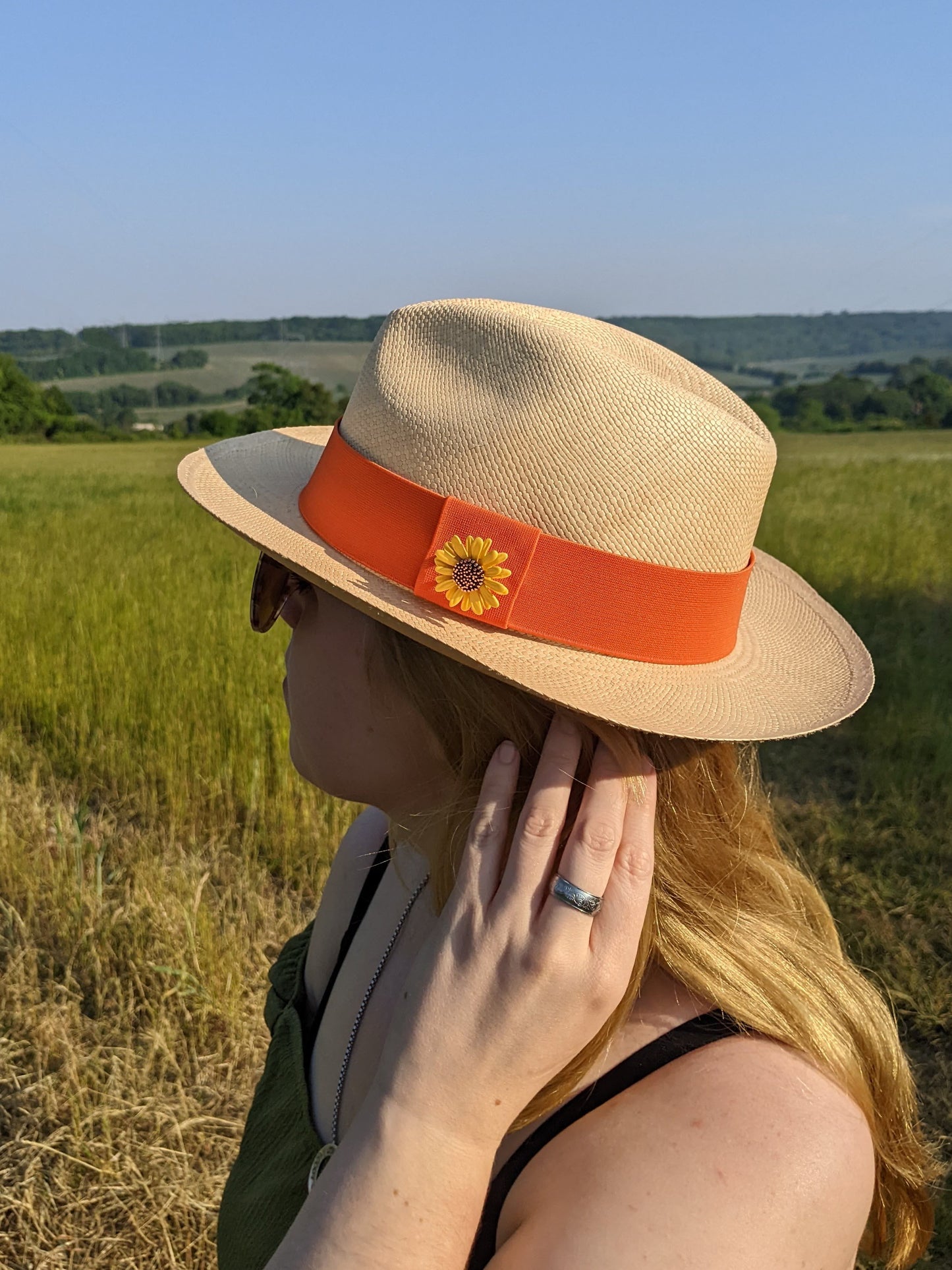 Hat Pin - Sunflower