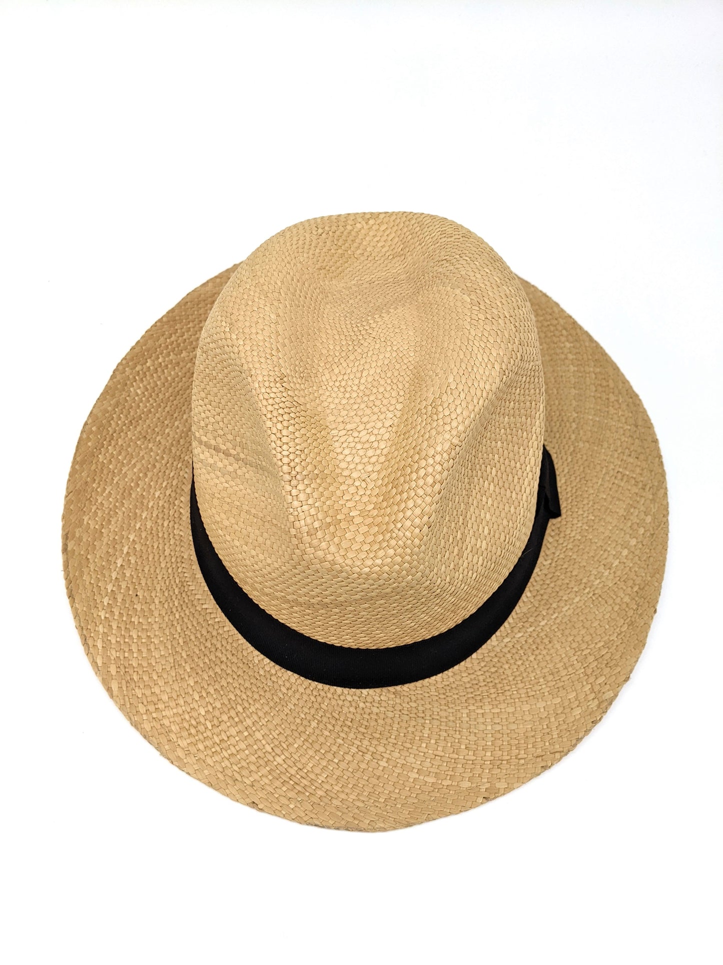 Light Brown Panama Hat ~ 57cm