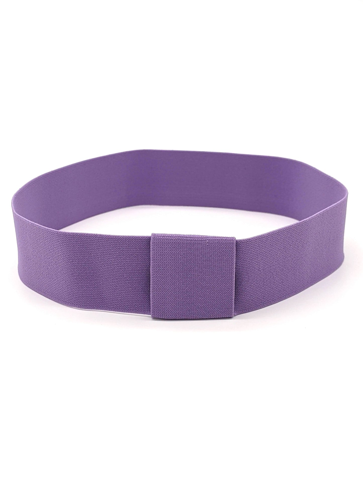 Brown Panama with Lilac Band