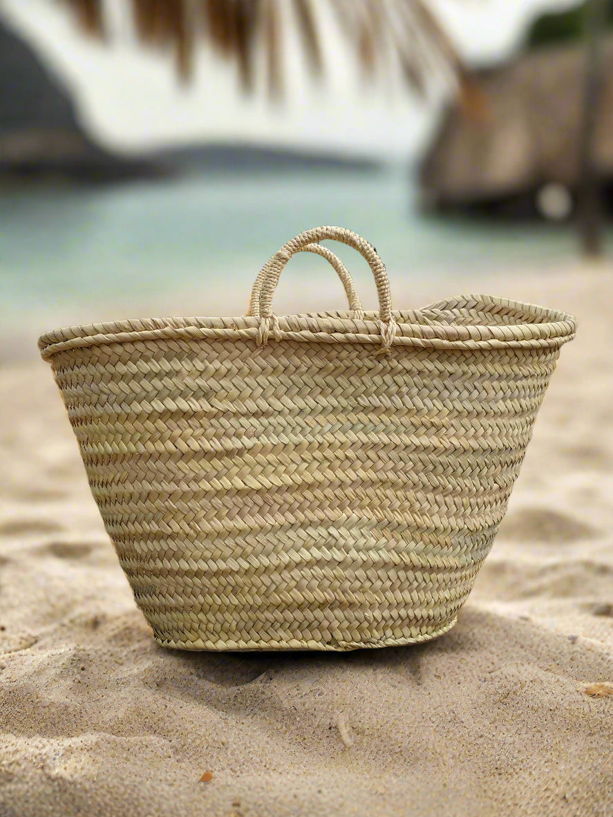 Straw Shopper Bag