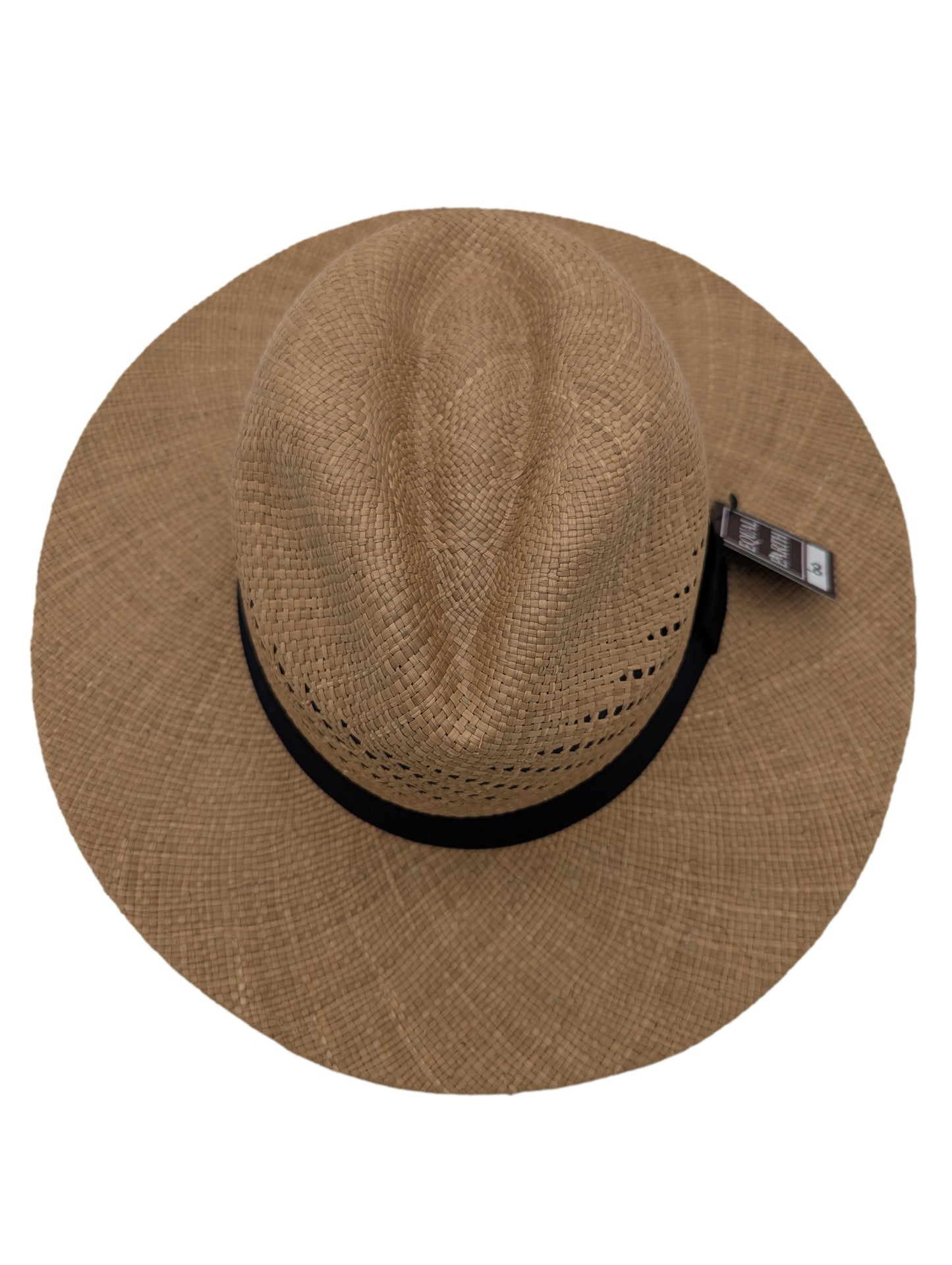 Brown Panama Hat ~ Holes 60cm