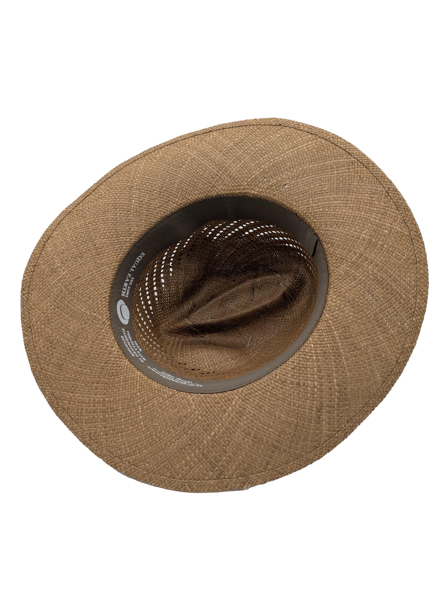 Brown Panama Hat ~ Holes 60cm