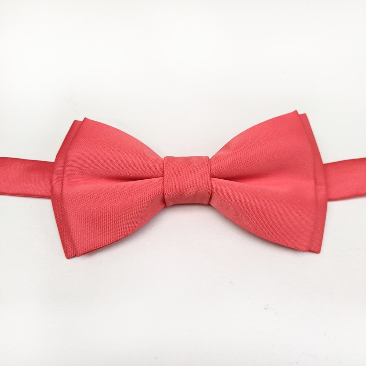 Bow Tie - Coral Red