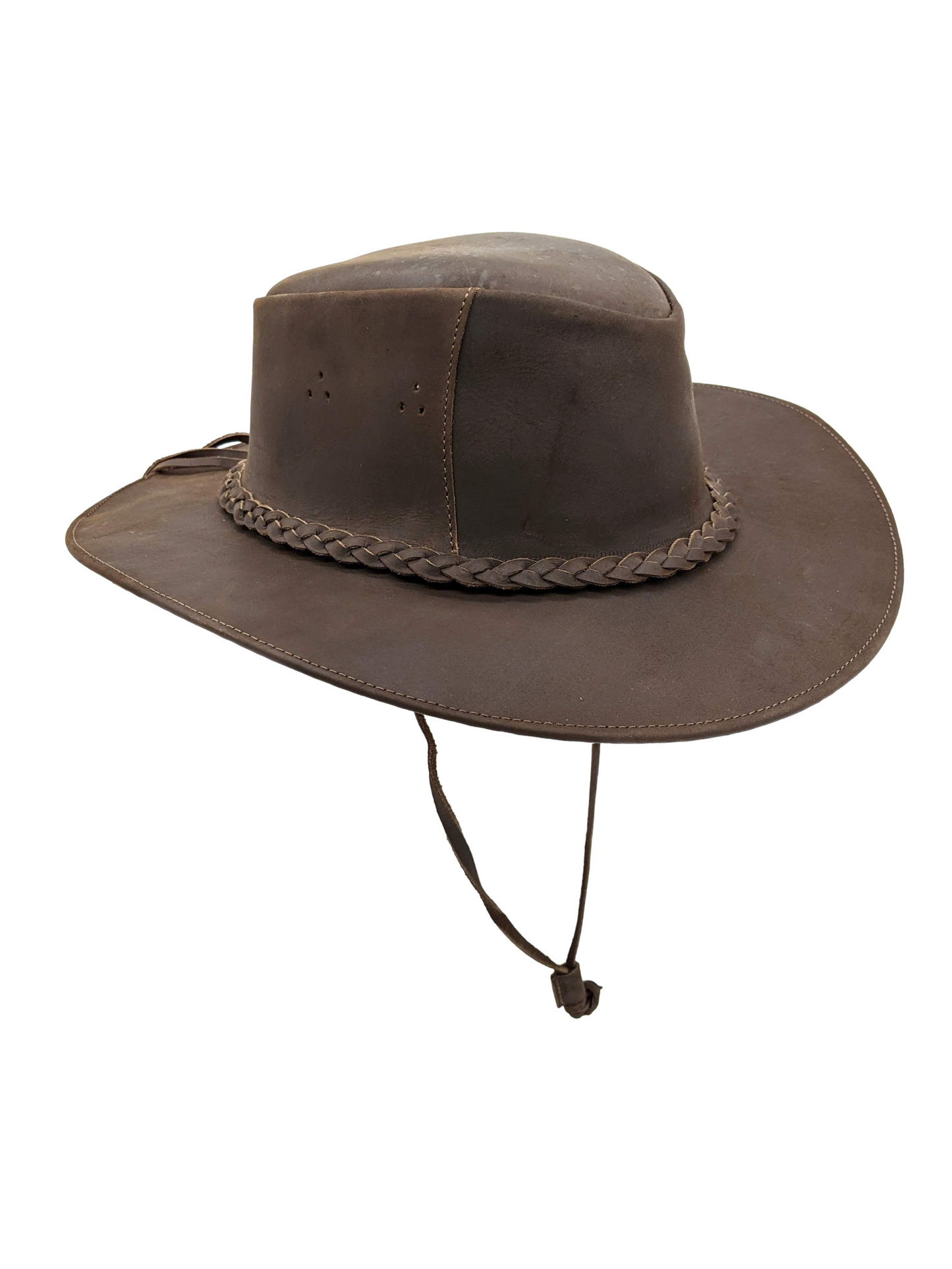 Leather Fedora
