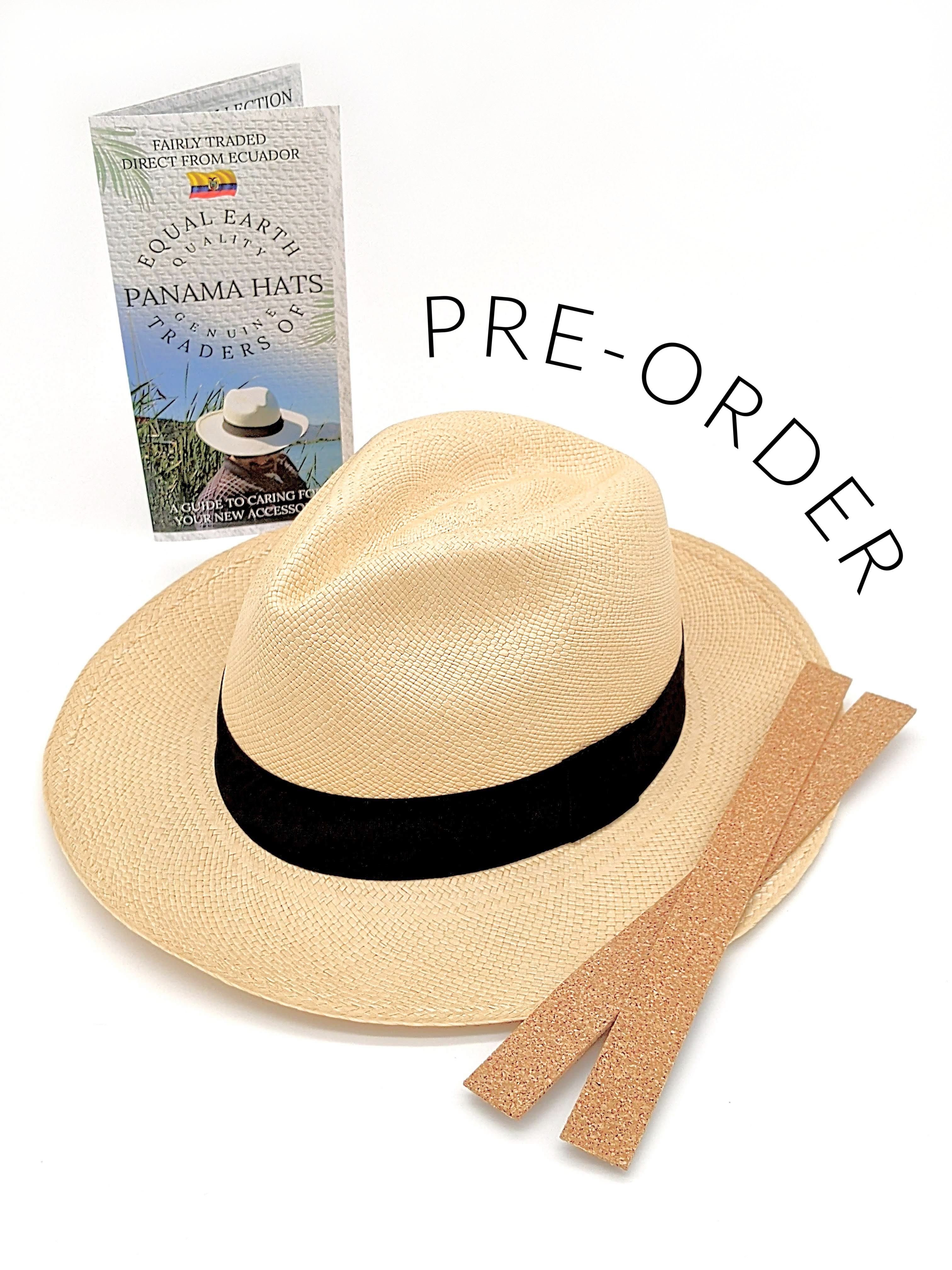 PRE ORDER Natural Panama Hat