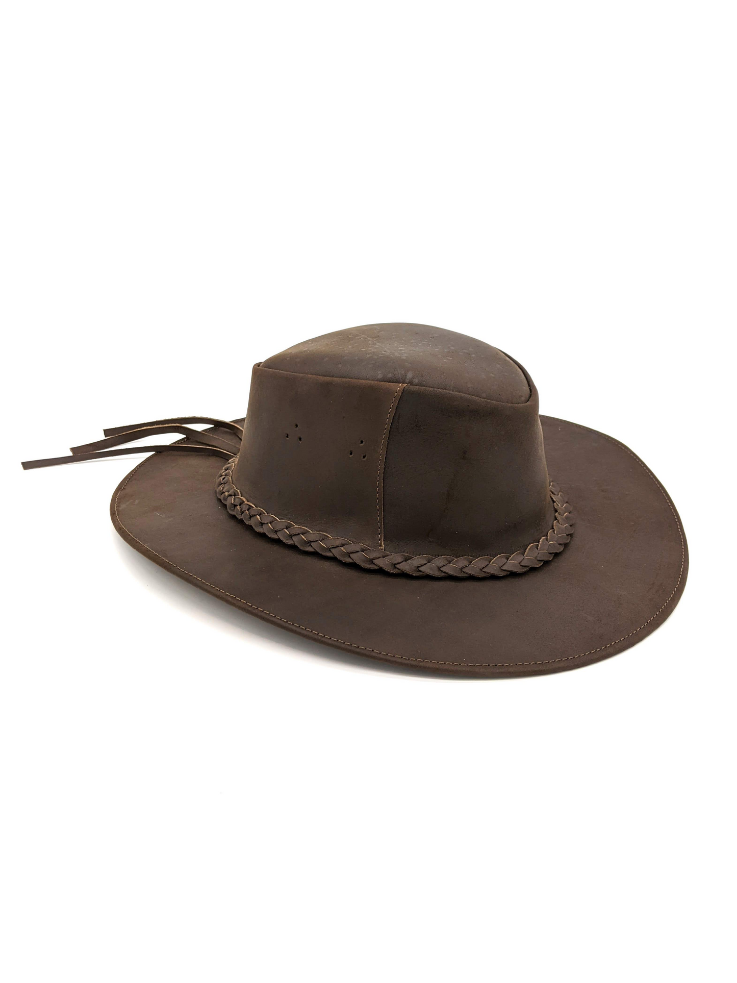 Leather Fedora