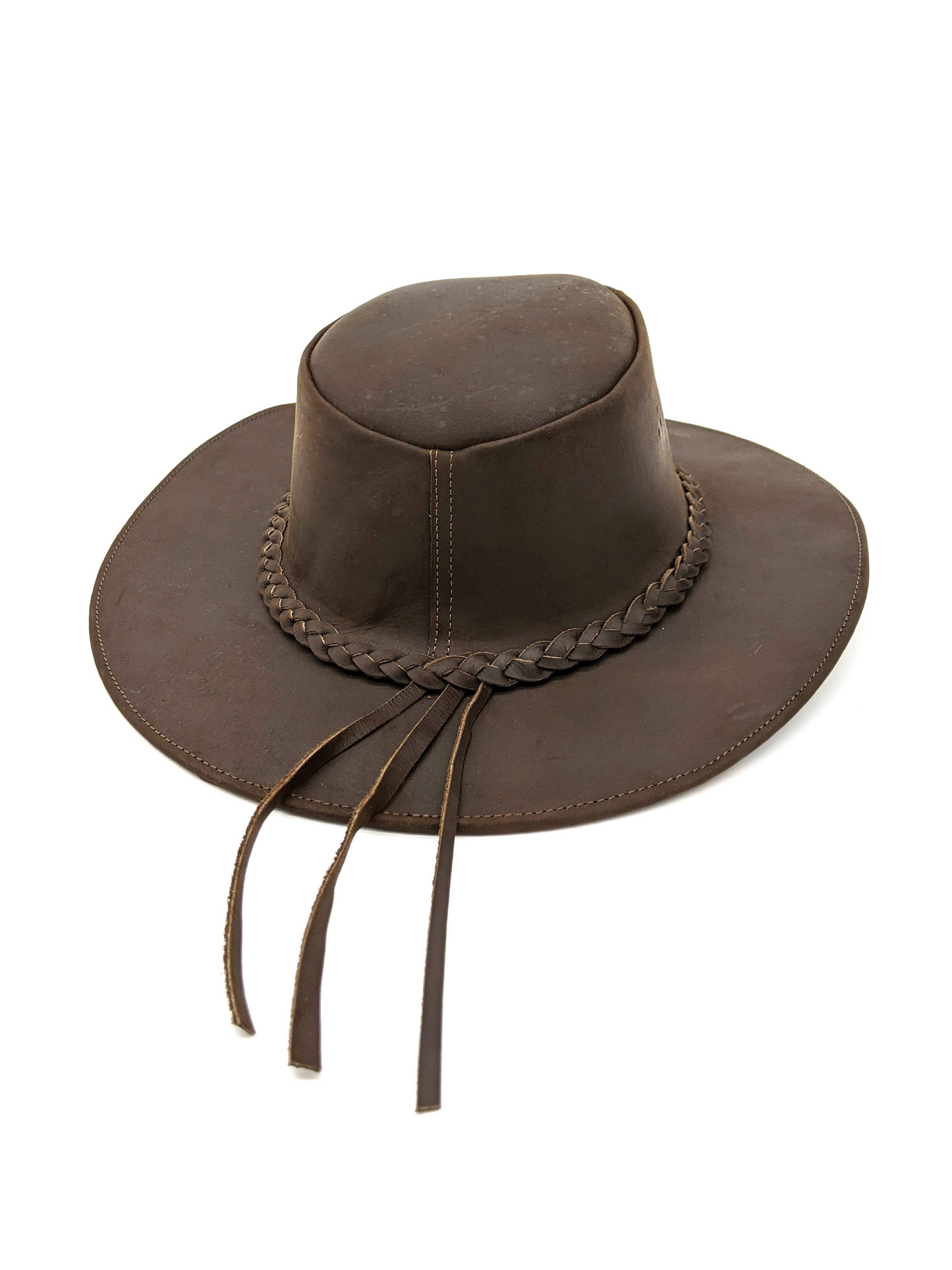 Leather Fedora