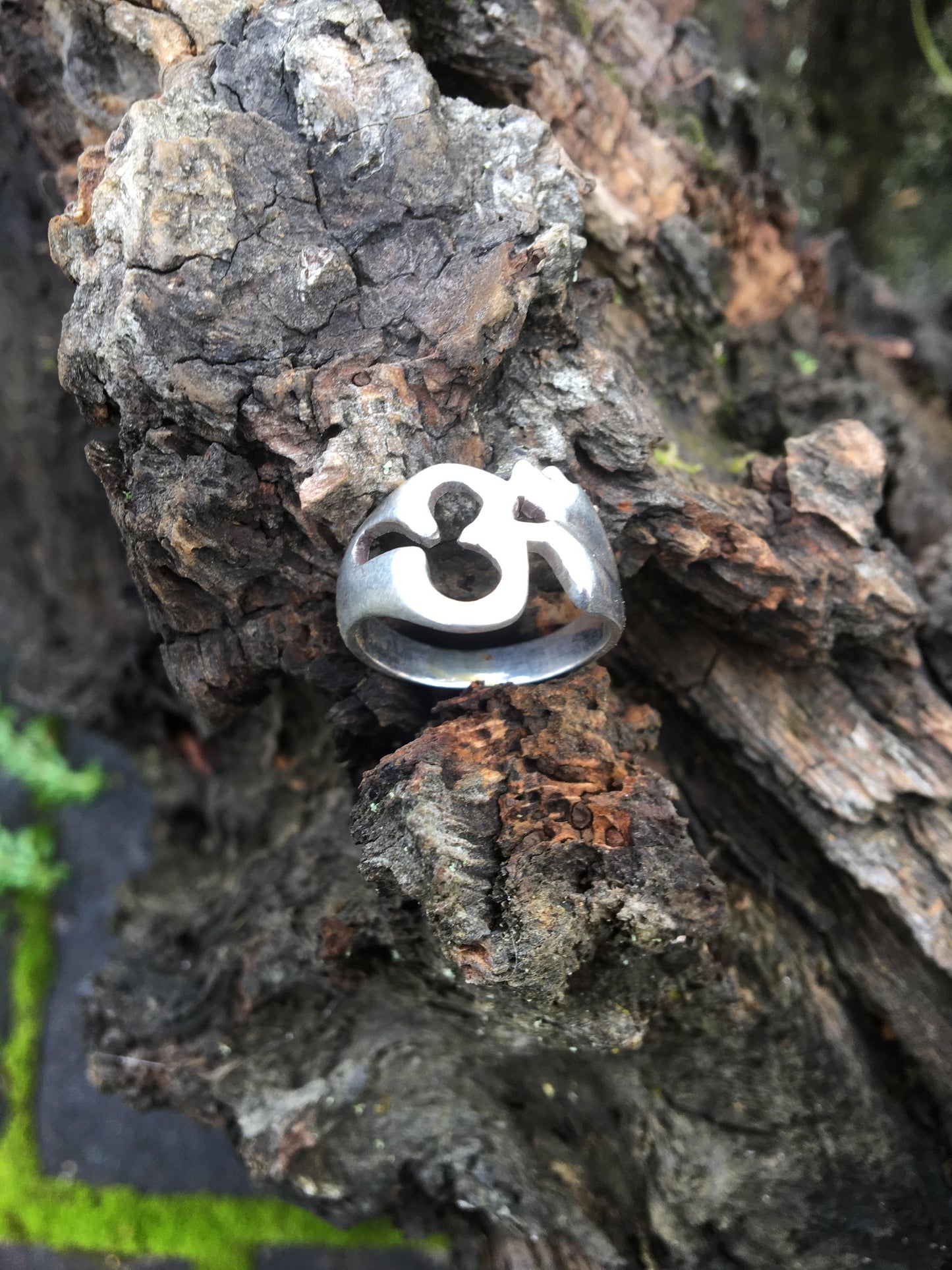 Genuine Silver 925 Om Ring