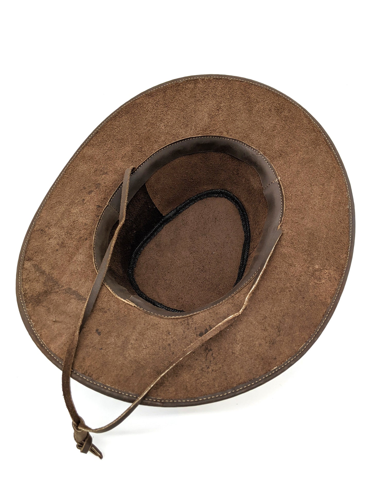 Leather Fedora