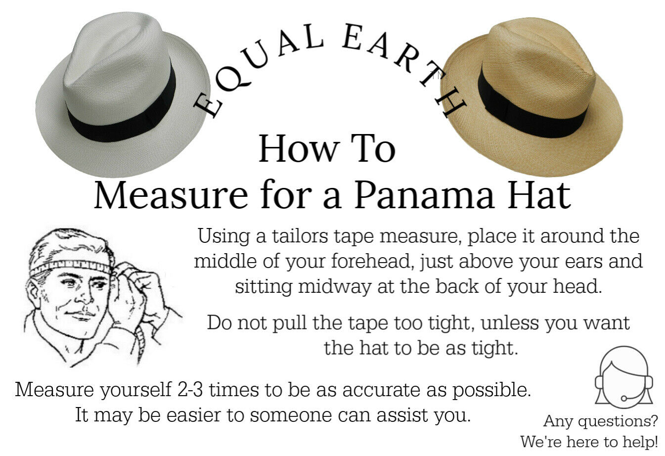 PRE-ORDER Natural Panama Hat