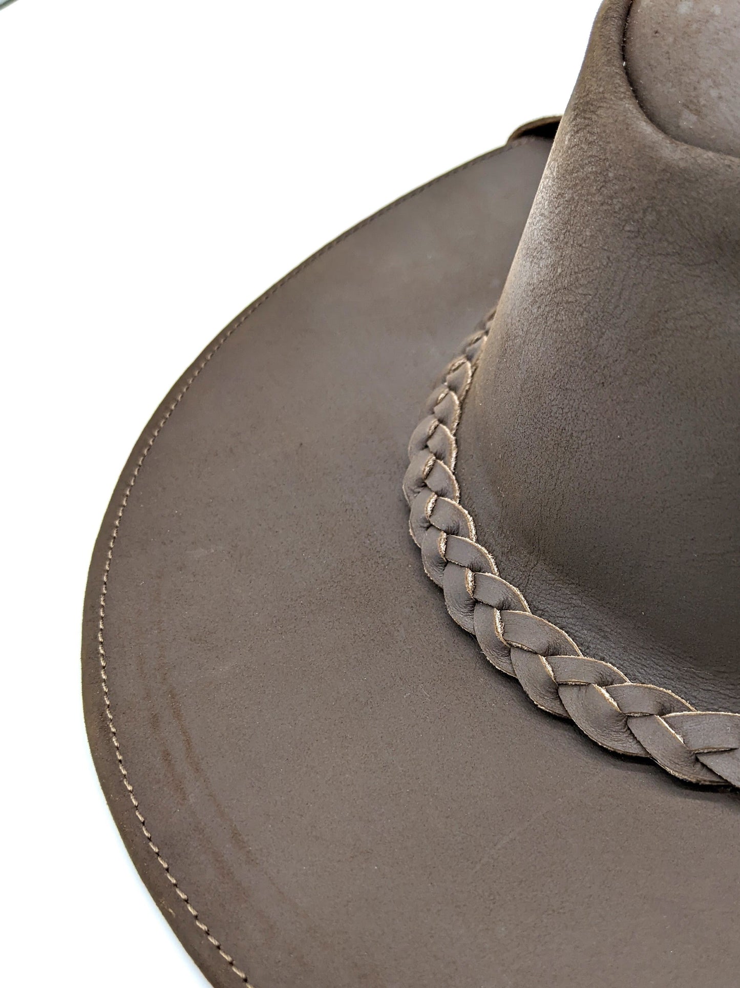 Leather Fedora