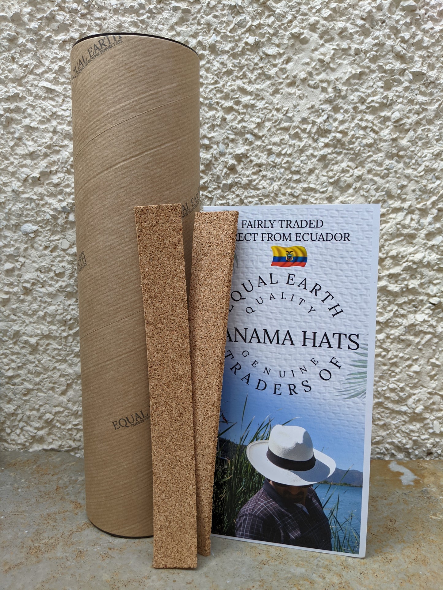 PRE-ORDER White Panama Hat + Travel Tube