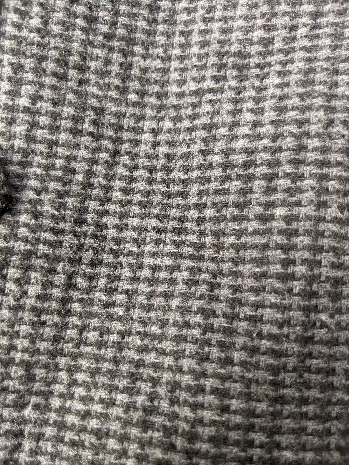 Wool Flat Cap - Dogtooth Grey