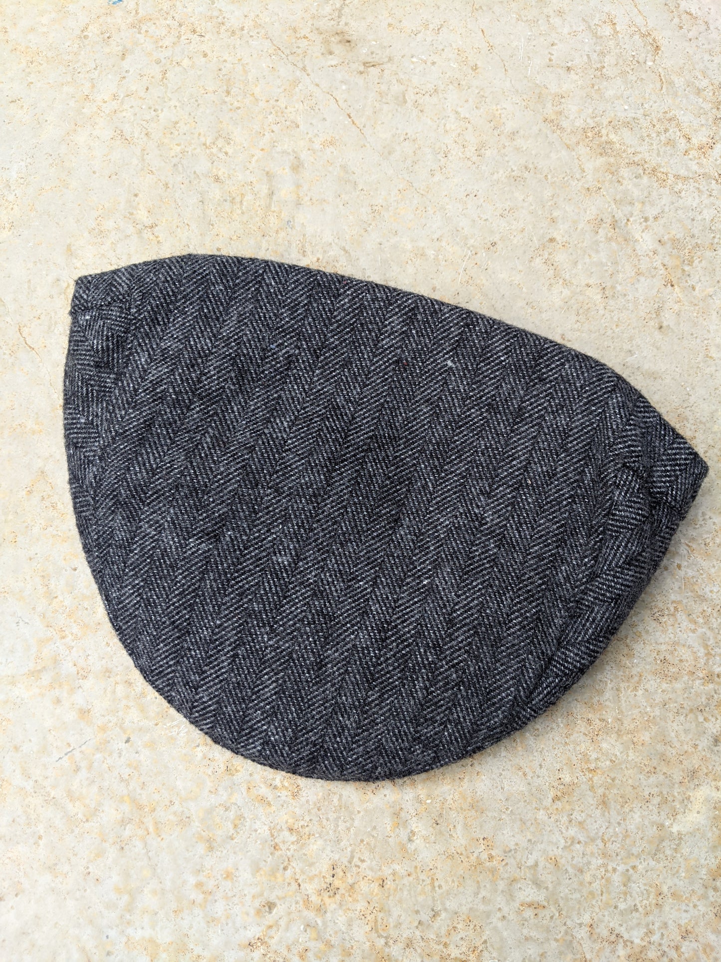 Wool Flat Cap - Tweed Grey