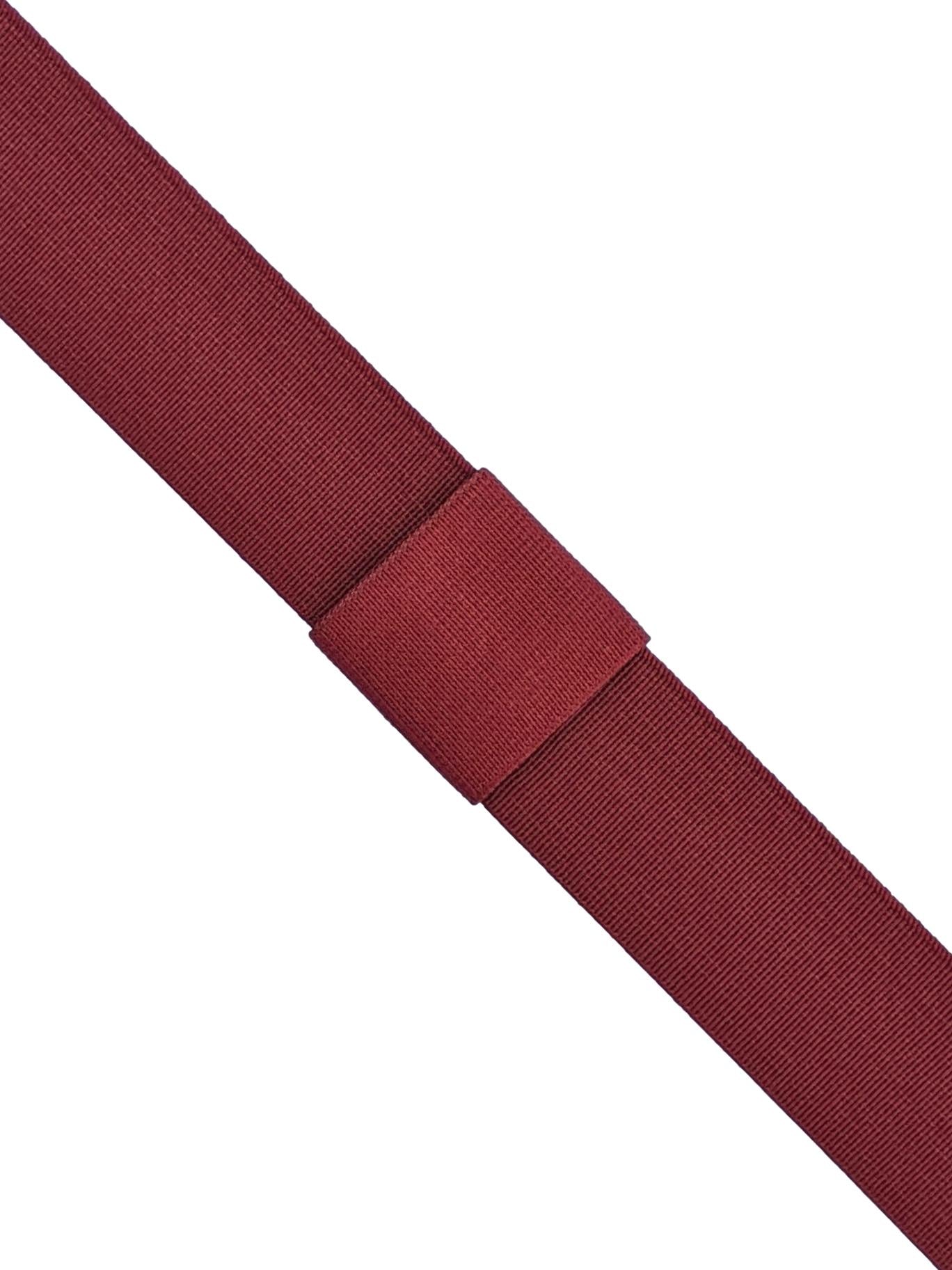 Interchangeable Panama Band - Burgundy Red
