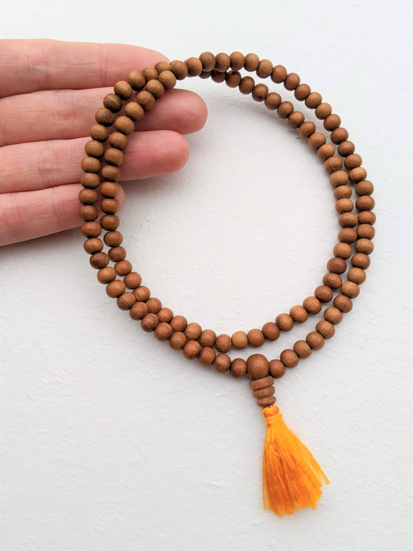 Large Sandalwood Prayer Beads