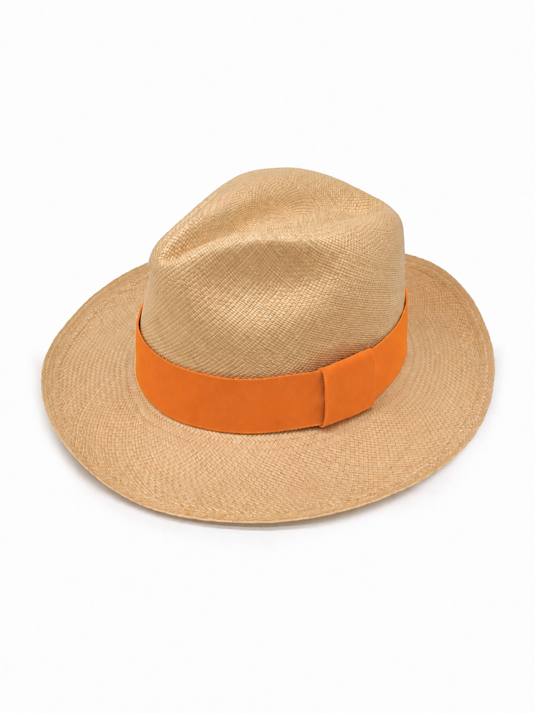 Natural Panama with Orange Band