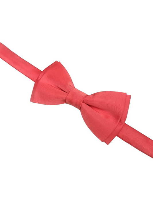 Bow Tie - Coral Red
