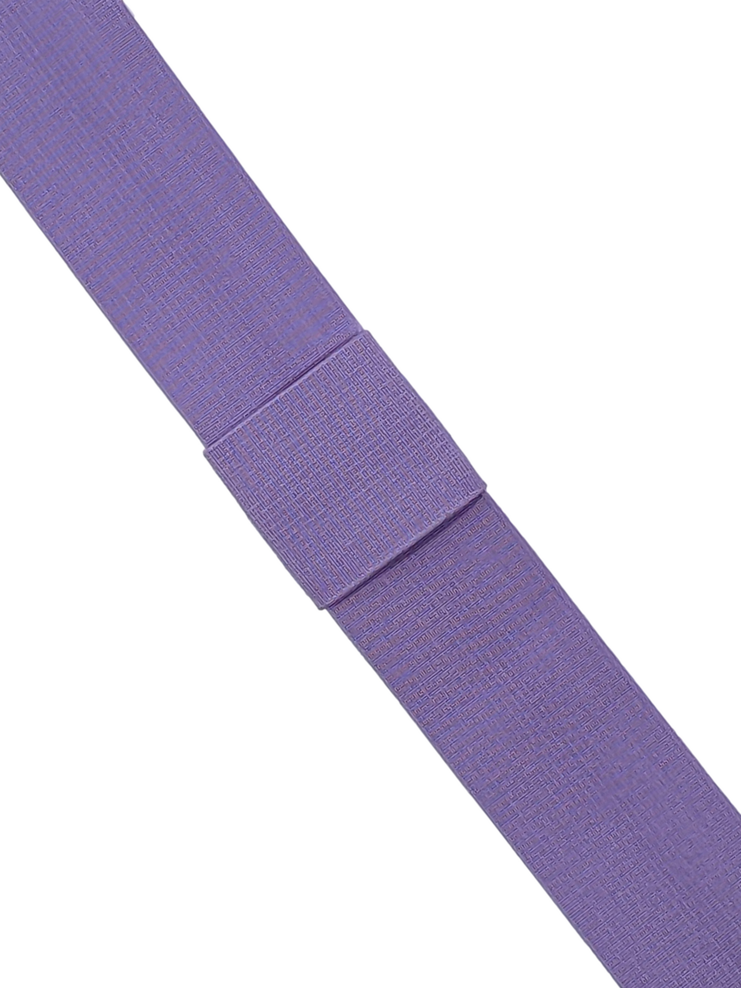 White Panama with Lilac Band