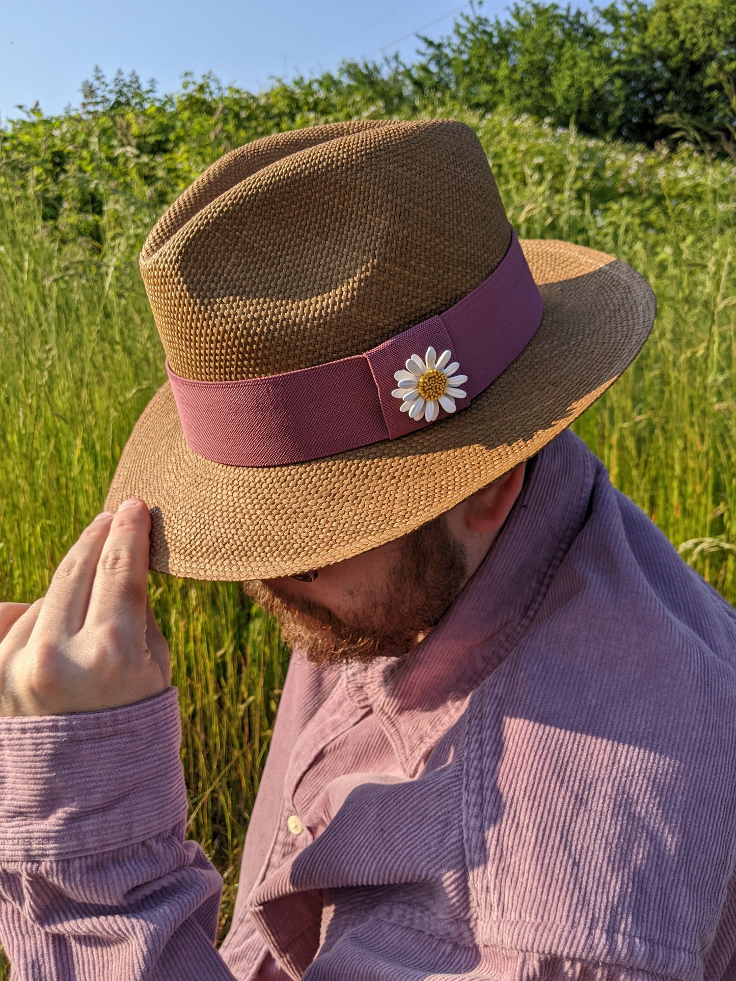 Hat Pin - Daisy Flower