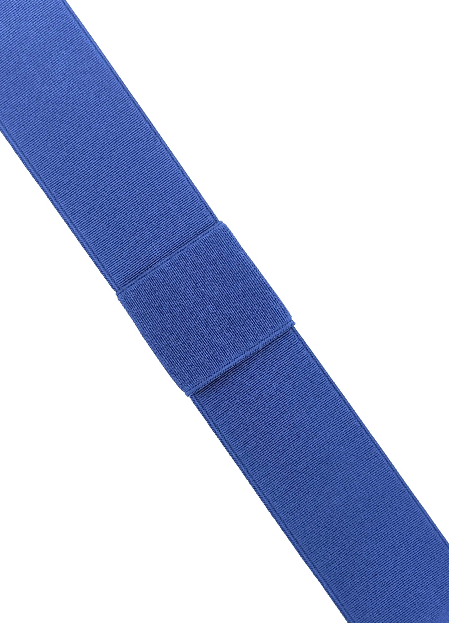 White Panama with Cobalt Blue Band
