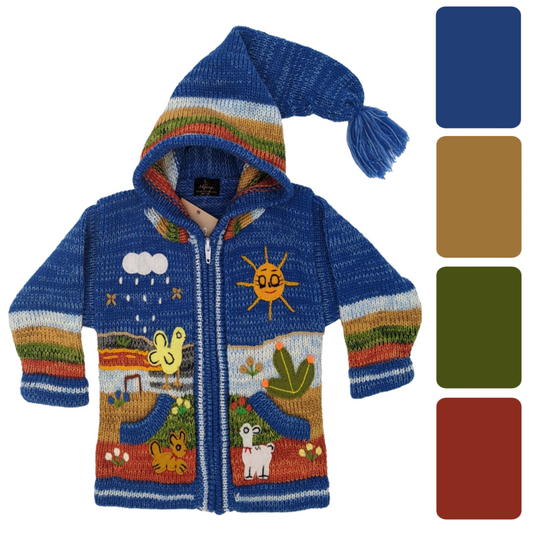 Embellished Kids Jacket - Boys - Age 7-8