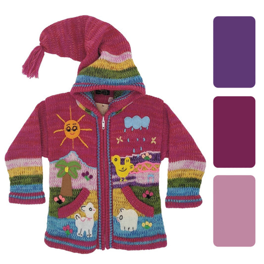 Embellished Kids Jacket - Girls - Age 7-8