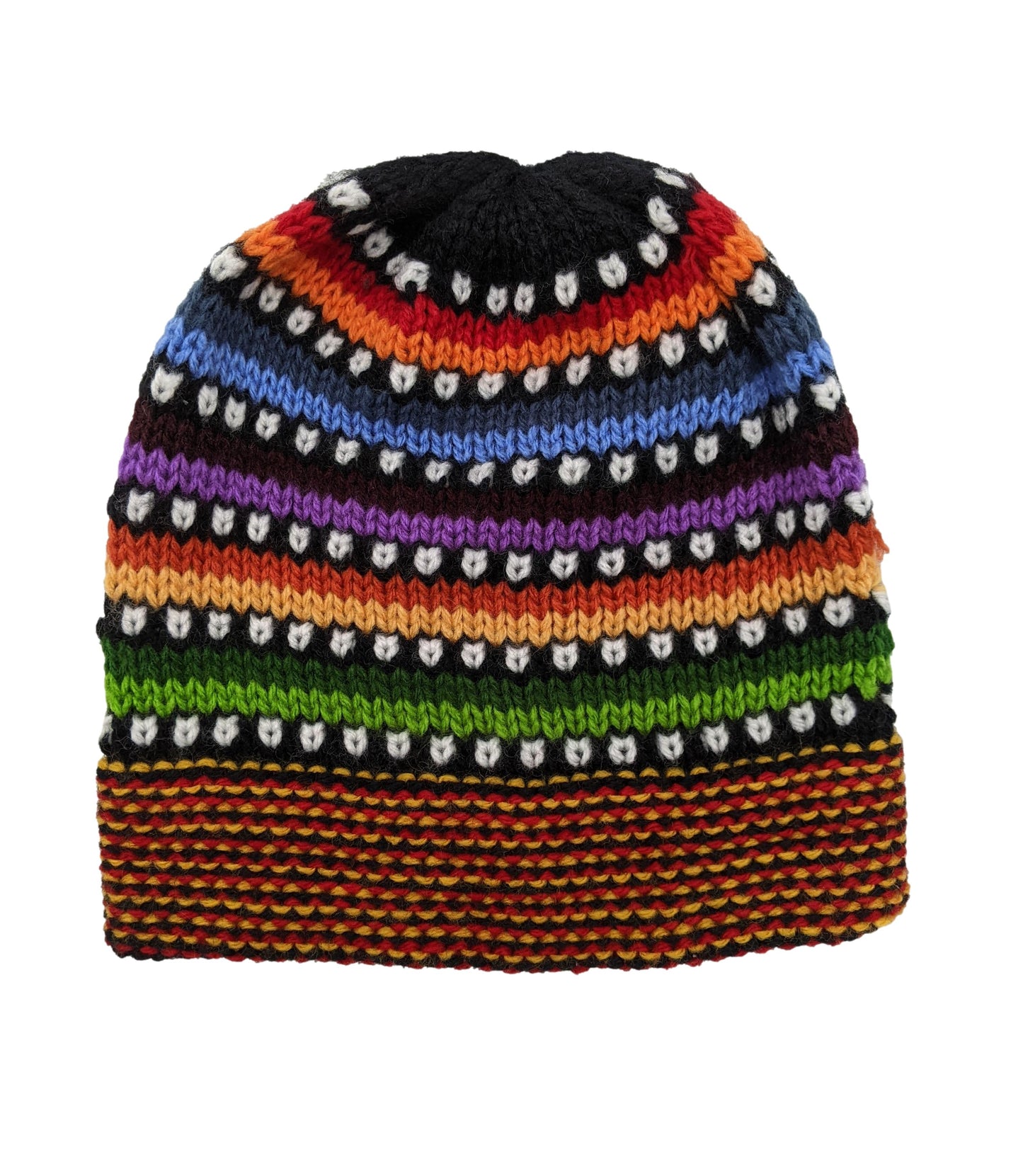 Alpaca Wool Beanie Hat (B)