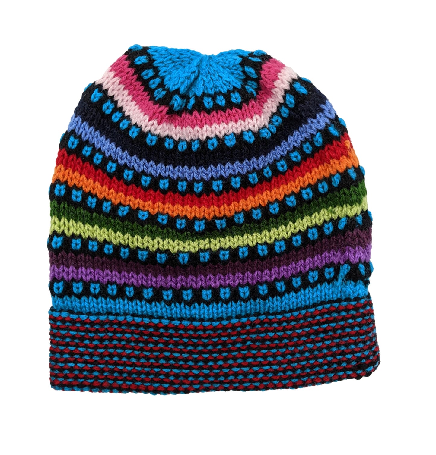 Alpaca Wool Beanie Hat (B)