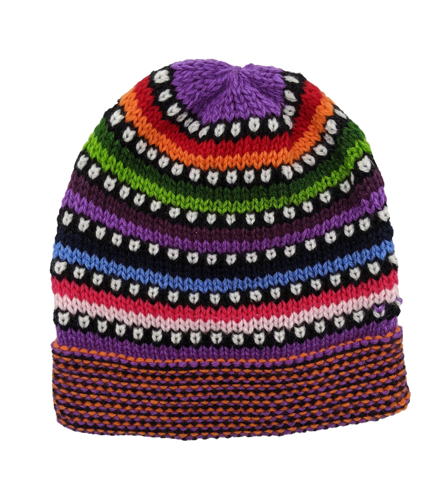 Alpaca Wool Beanie Hat (B)