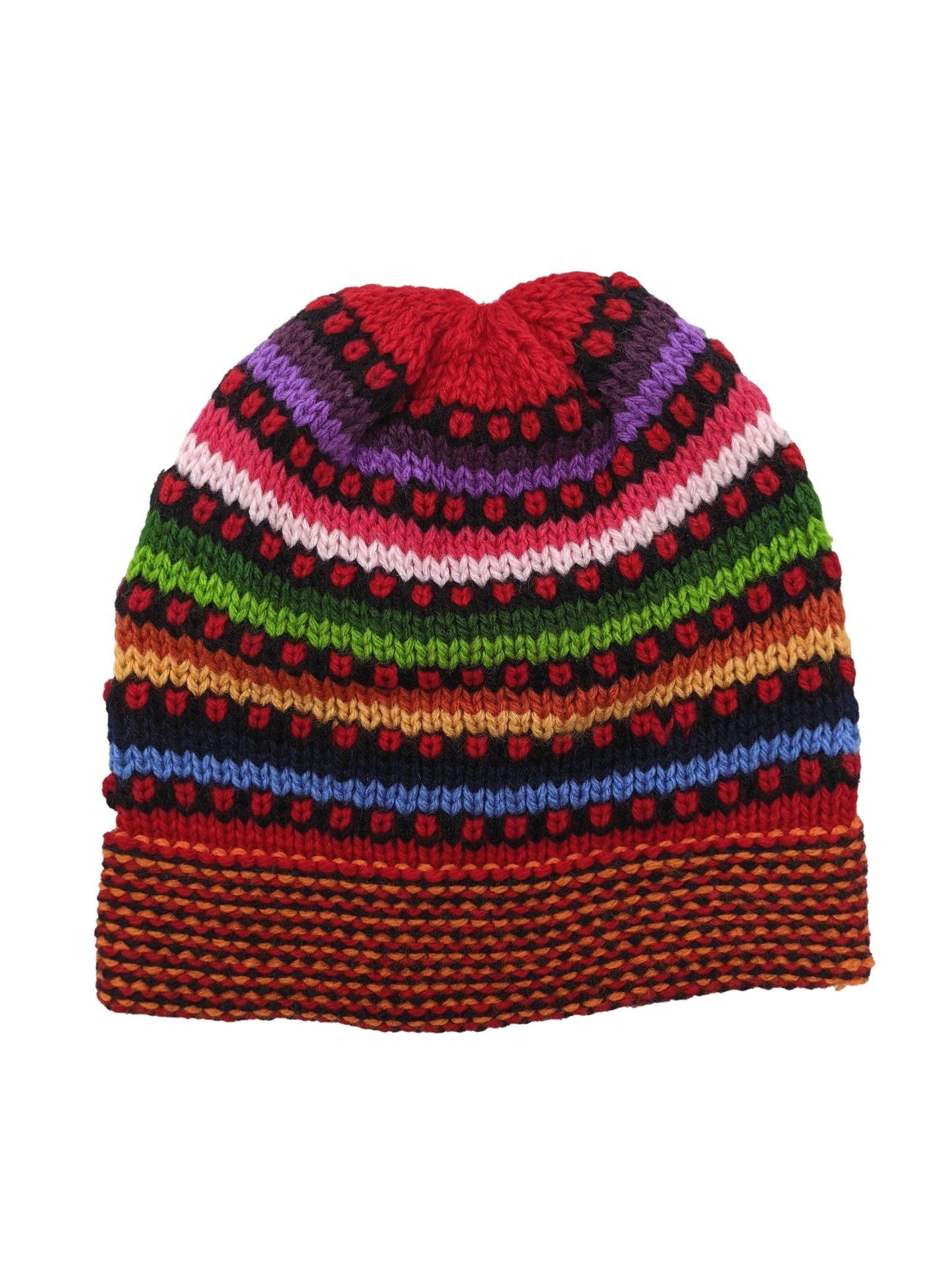 Alpaca Wool Beanie Hat (B)