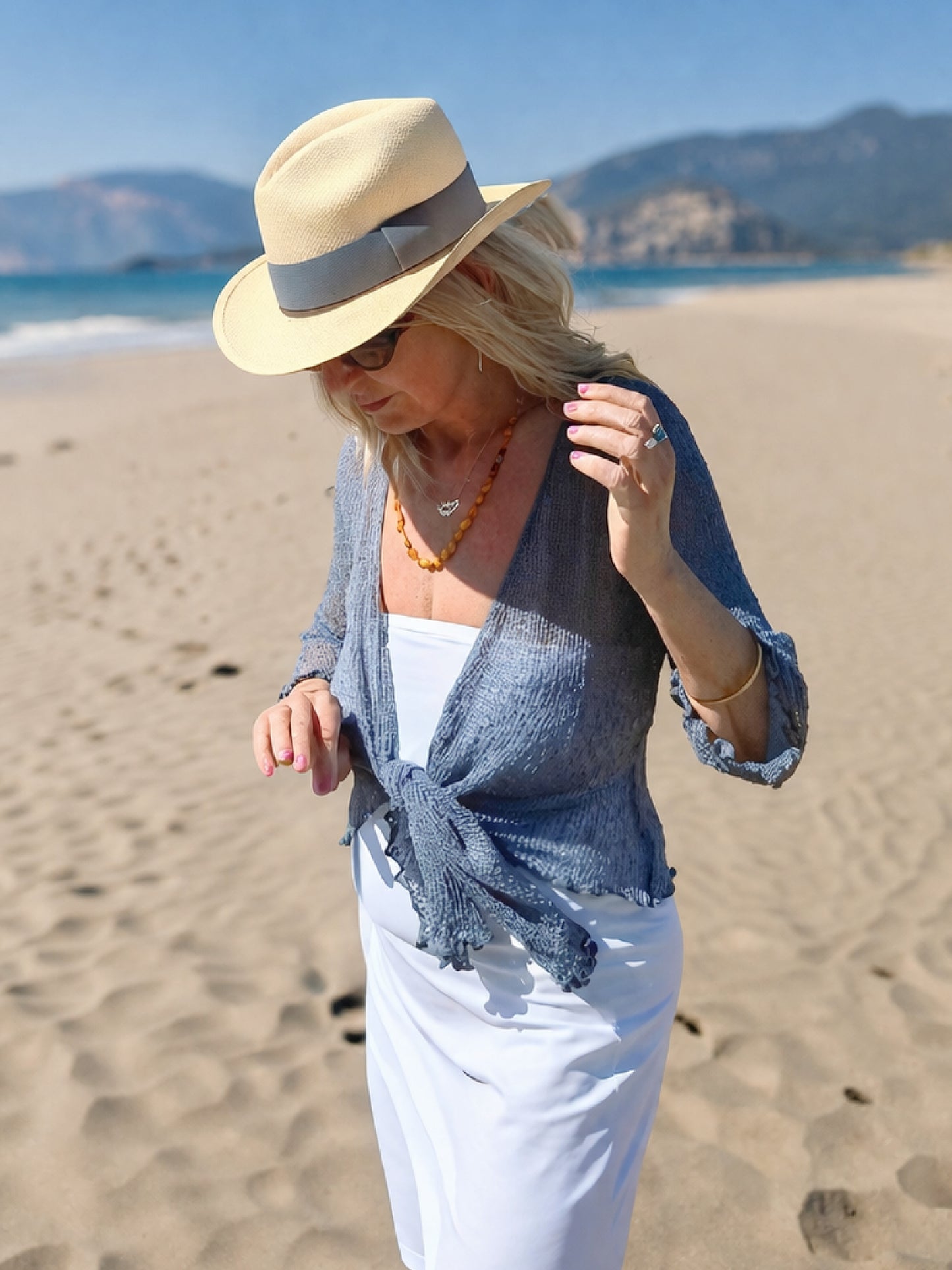 Bali Summer Shrug - Grey