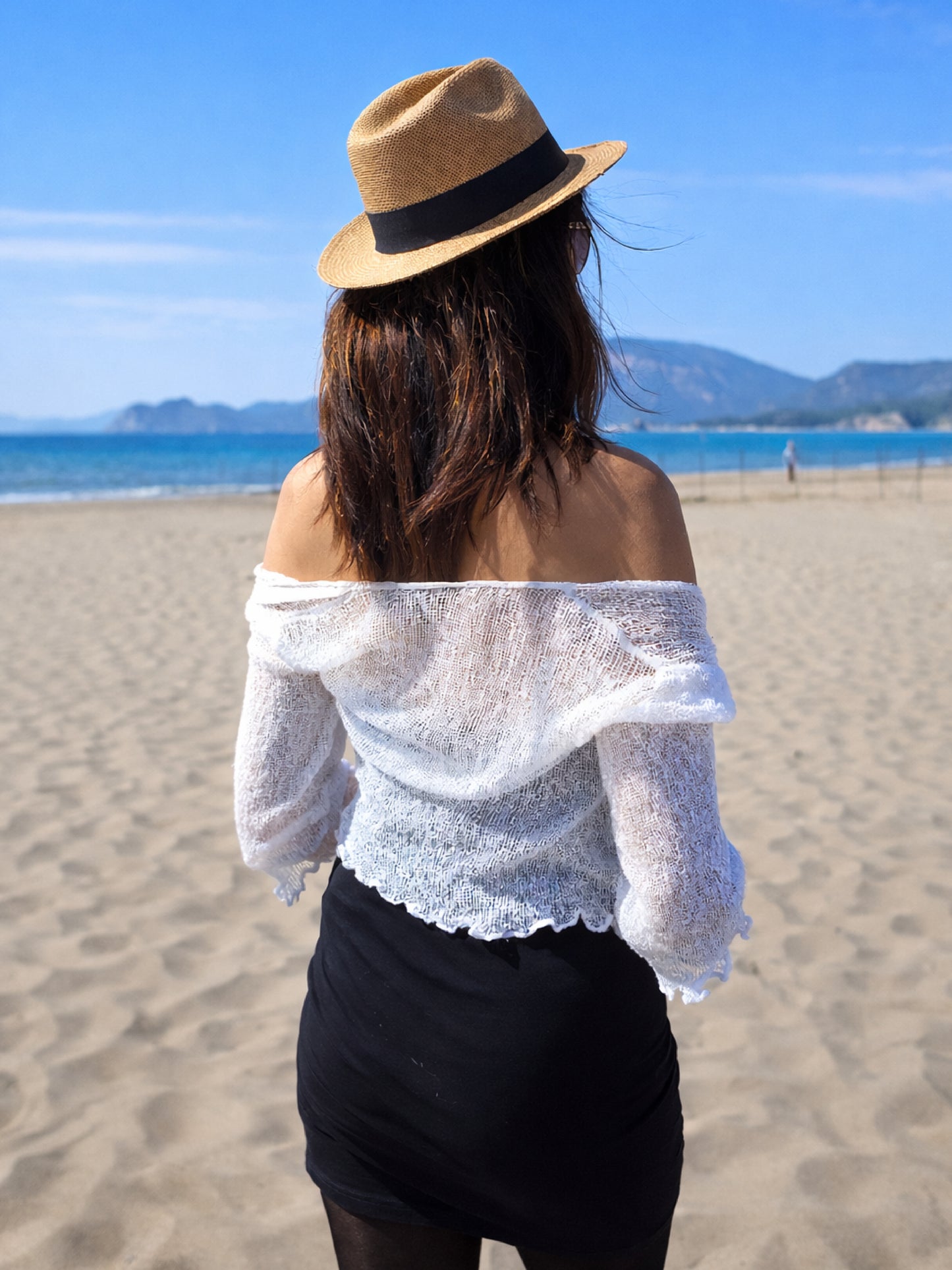 Bali Summer Shrug - White