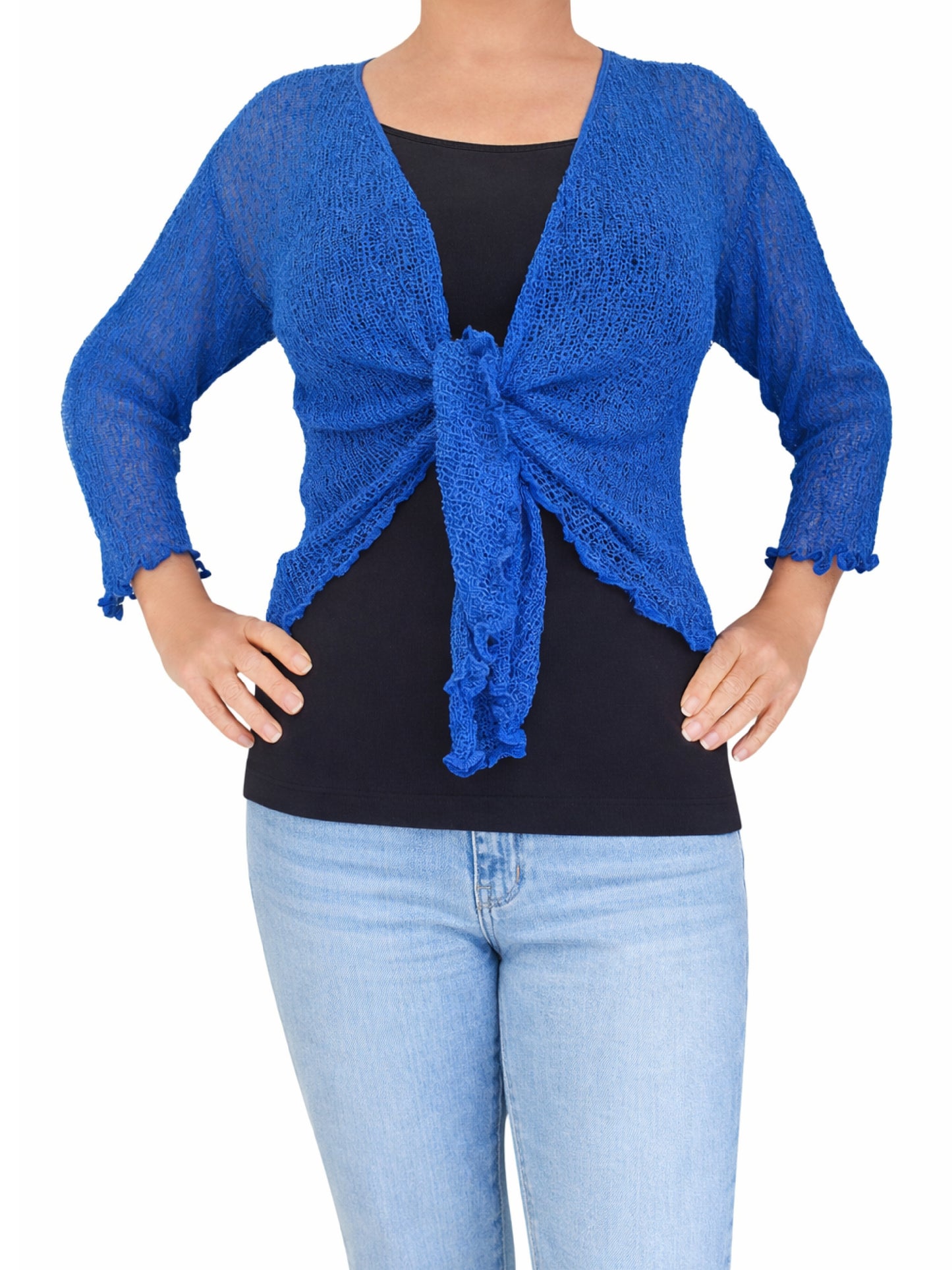 Bali Summer Shrug - Cobalt Blue