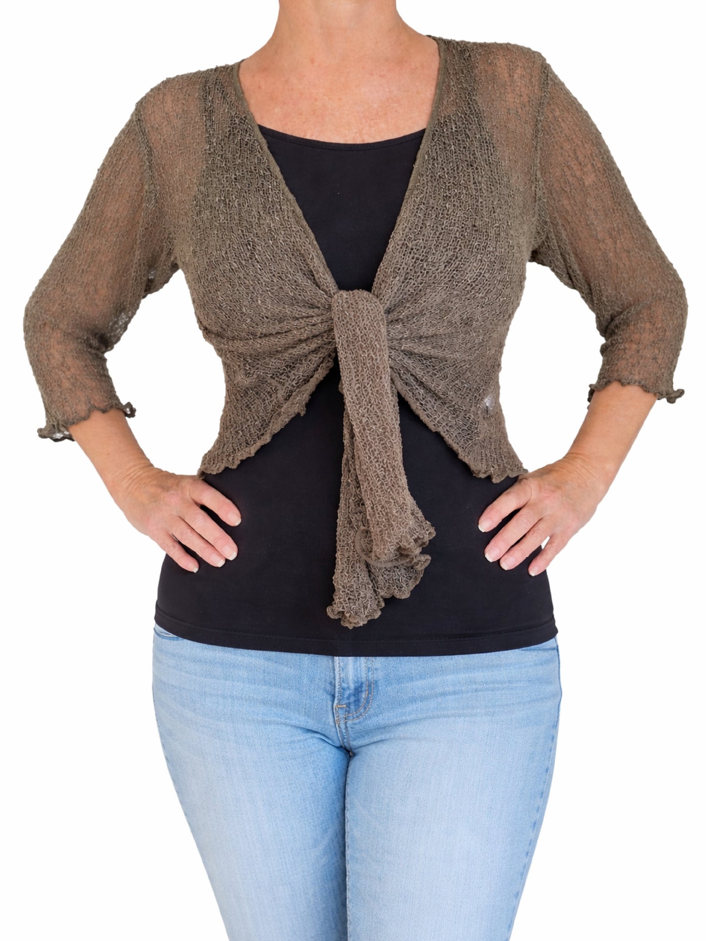 Bali Summer Shrug - Olive