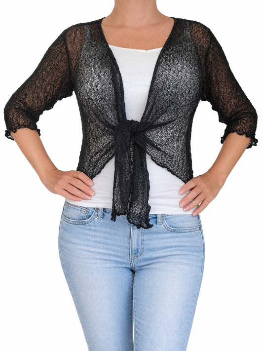 Bali Summer Shrug -  Nior Black