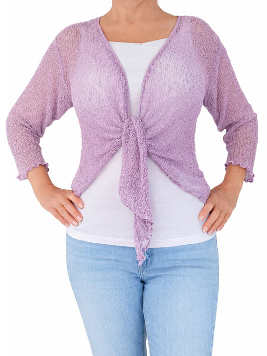 Bali Summer Shrug - Lilac