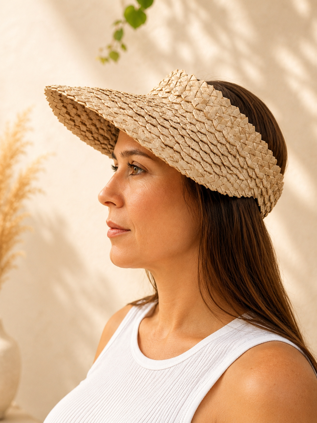 Bali Palm Sun Visor