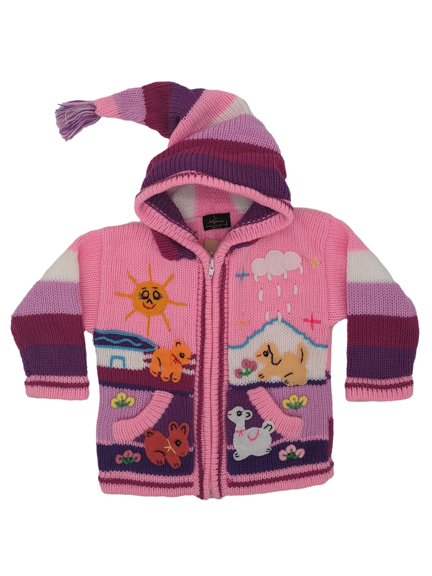 Embellished Kids Jacket - Girls - Age 7-8