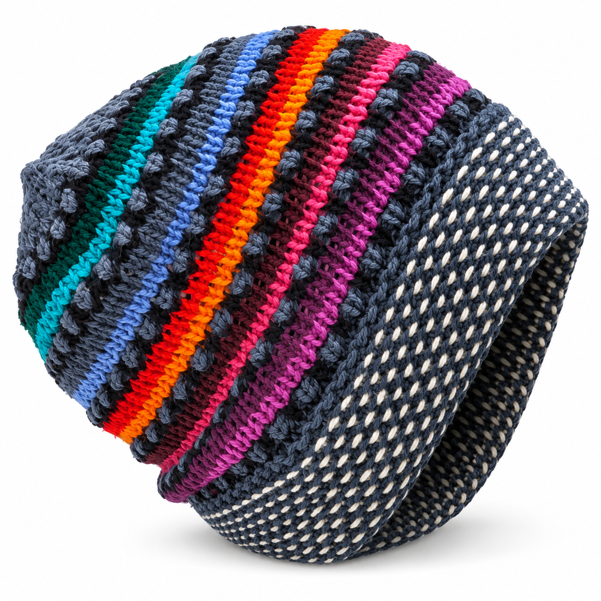 Alpaca Wool Beanie Hat (C)