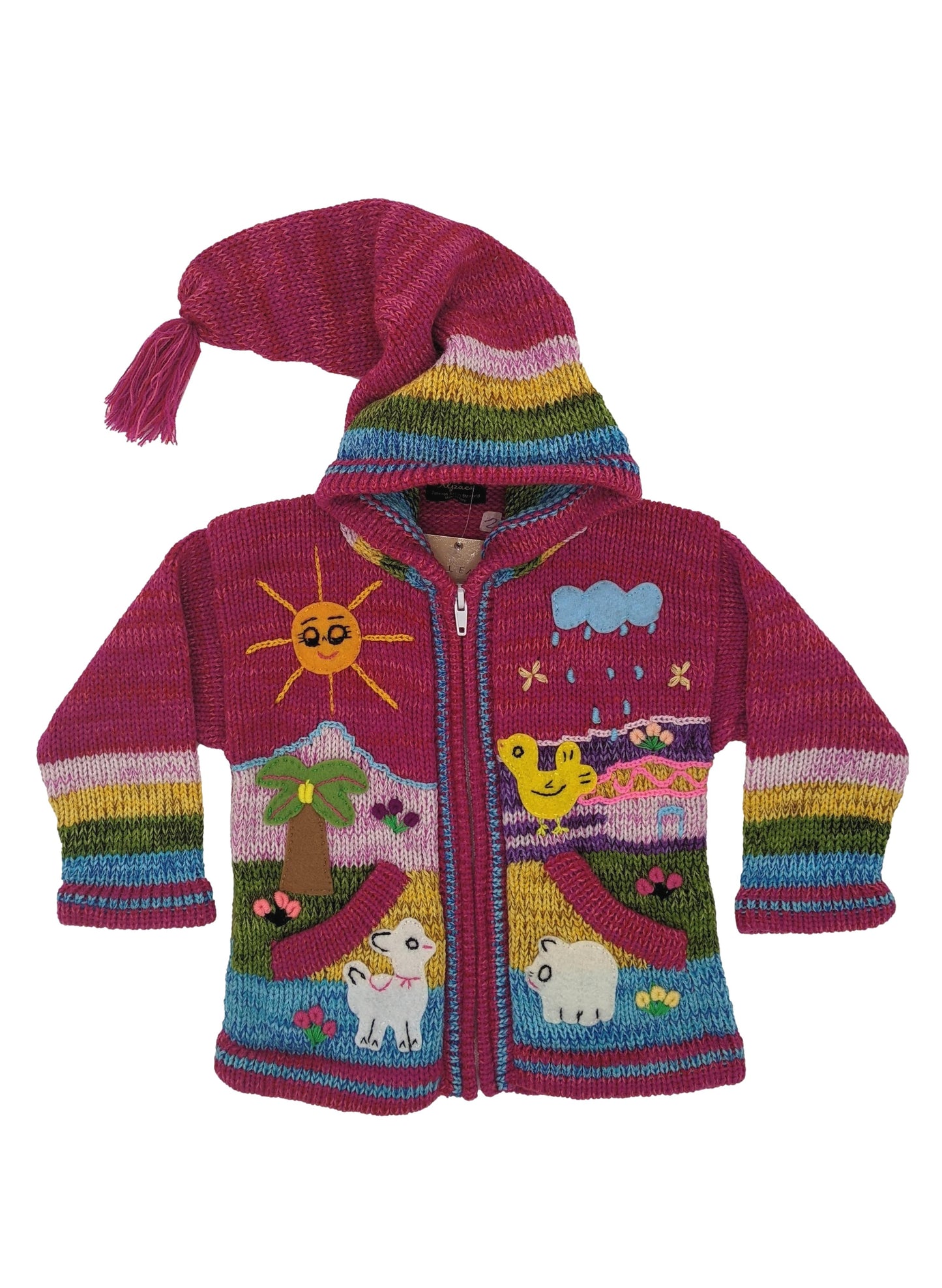 Embellished Kids Jacket - Girls - Age 7-8