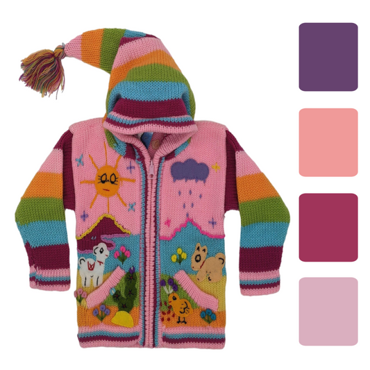Embellished Kids Jacket - Girls - Age 0-12 Months