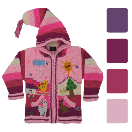 Embellished Kids Jacket - Girls - Age 5-6