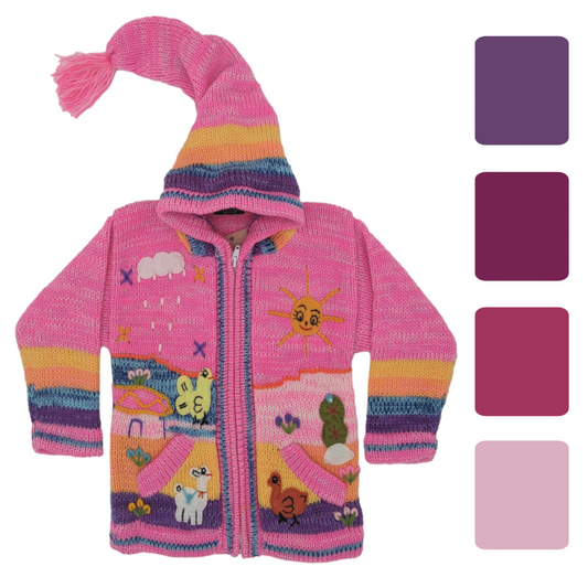 Embellished Kids Jacket - Girls - Age 1-2